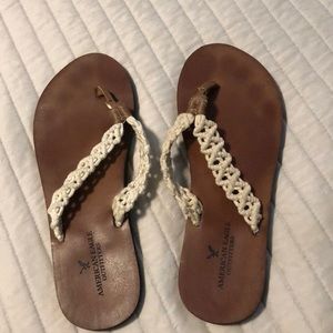 American Eagle flip flops